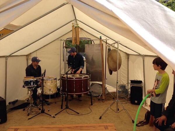 RuelRules's tweet image. Now over at @GrandPark_LA enjoying a thunderstorm via @DeptWeatherMod! Thanks Chris for the great chat. #dtla