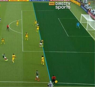sopitas's tweet photo. Claramente NO era fuera de lugar y los arbitros siguen robando en el mundial #mex 0-0 #cmr  http://t.co/9WviUkDx1S http://t.co/VUonnIU5XB