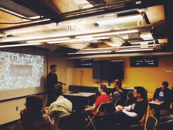 ParseIt's tweet photo. "Go from 0 to app as fast as possible." @inlined introducing Parse at #masshack http://t.co/nzcZkCggPR