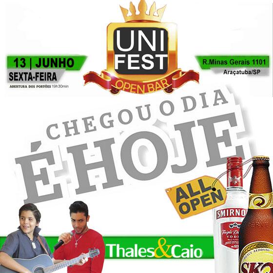 thalesecaio's tweet photo. É HOJEE!!!! THALES E CAIO NA UNIFEST EM Araçatuba/SP http://t.co/bBTPdyL9qp