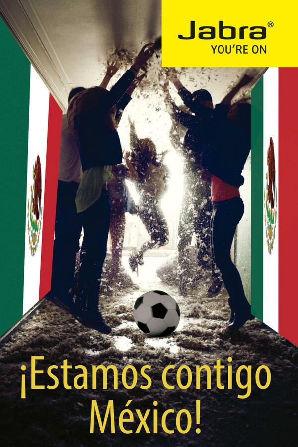 JabraMx's tweet photo. El equipo Jabra MX está #RezandoPorElTri Vamos México http://t.co/OeSSGFCkK4