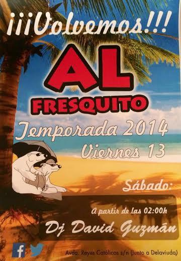 Desde las 20:00 abiertos Todo el verano en el horario habitual