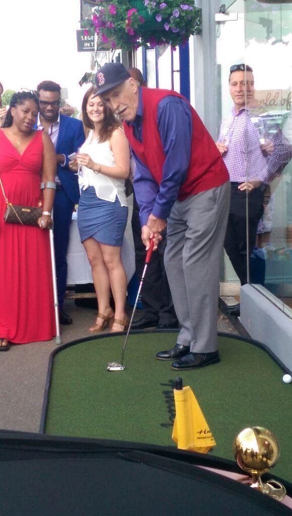 “<a href="/JamesWebster200/">James Webster Property</a>: Nice to see you to see you nice! Bruce comes to #Sunningdale to open  <a href="/WWGSUNNINGDALE/">WonderfulWorldOG</a> golf store ”