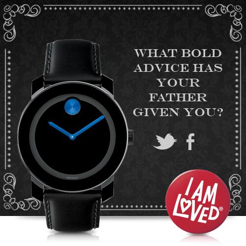 Helzberg's tweet photo. Winner will be announced at 4pm today. What #BoldAdvice has your dad given you? http://t.co/8r7TBuUsFo #HelzbergDad http://t.co/rKEtXO8eXc