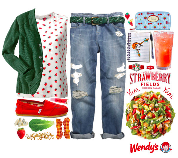 polyvore's tweet photo. These @Wendys #newsaladcollection sets are super creative! Enter for a chance to win $1,000: http://t.co/AAG2AStGy8 http://t.co/XWLxky1xdz