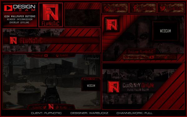 HRGGaritt's tweet photo. Flipnotic Twitch channel artwork. http://t.co/xpDRsq2s3U