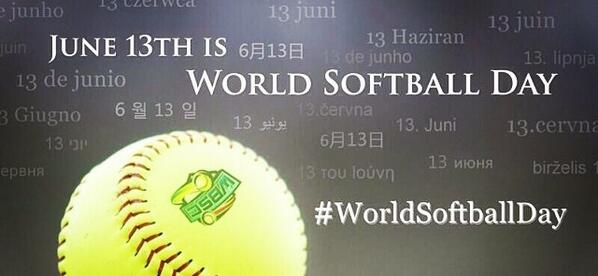 mysoftballprobz's tweet photo. #WorldSoftballDay http://t.co/47MFbsczla
