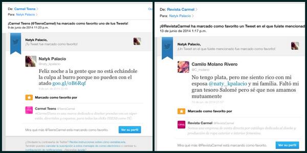naty_kpalacio's tweet photo. La #CM de @TeensCarmel y @RevistaCarmel se siente muy identificada con mis tweets, y yo nada q ver con la marca #fail http://t.co/4dSLo9tuzO