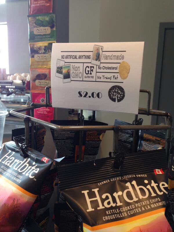 Cafe_Mat's tweet image. #TheMat #FeaturedProduct of the Week!   #Handmade, #Canadian #FarmerGrown, #GlutenFree #Hardbite Chips! #Sooke #omnom