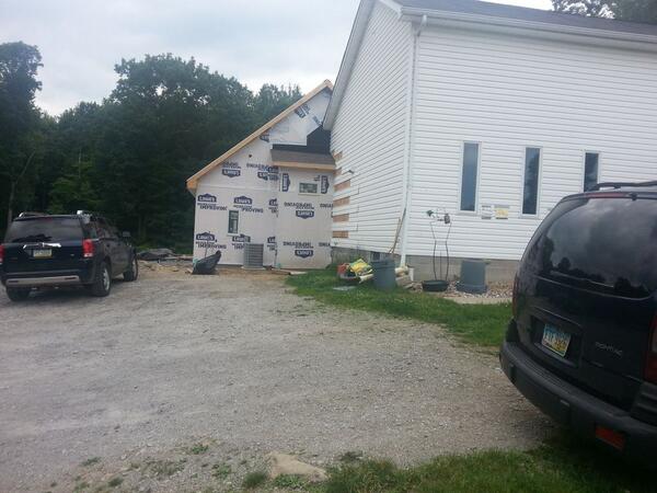 Finished wiring the man cave, put up ventilation systems, central air unit, and drains