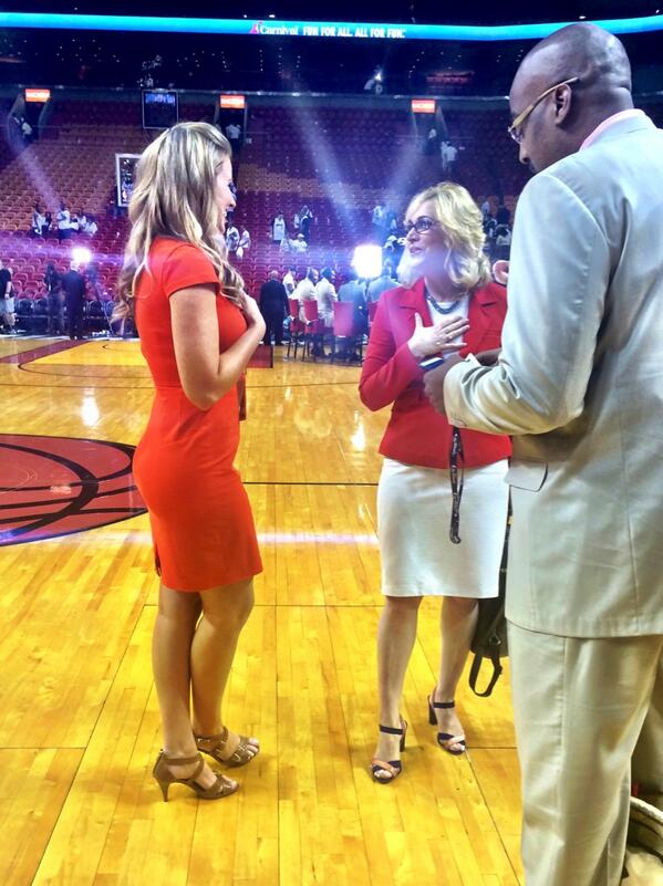 Honored to meet Doris Burke, one of my idols in the industry. 