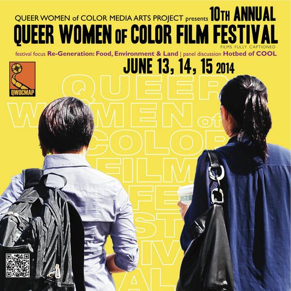 BibiSF's tweet photo. BibiSF Beneficiary! Queer Women of Color Film Festival Opens Tonight ! #adecadeoflove #2014QWOCFF @QWOCMAPSF http://t.co/7aeFkYIjdO