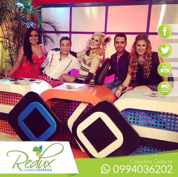 Patoalbuja's tweet photo. Cuidando la imagen de las participantes del reallity la diva sexy con @reduxclinica y vamos con todo http://t.co/Hqhy0Qq199