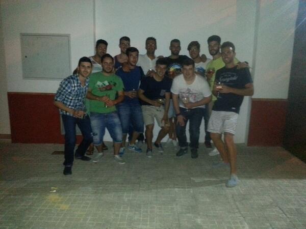De despedia con la familia!!! En septiembre nos vemos...
