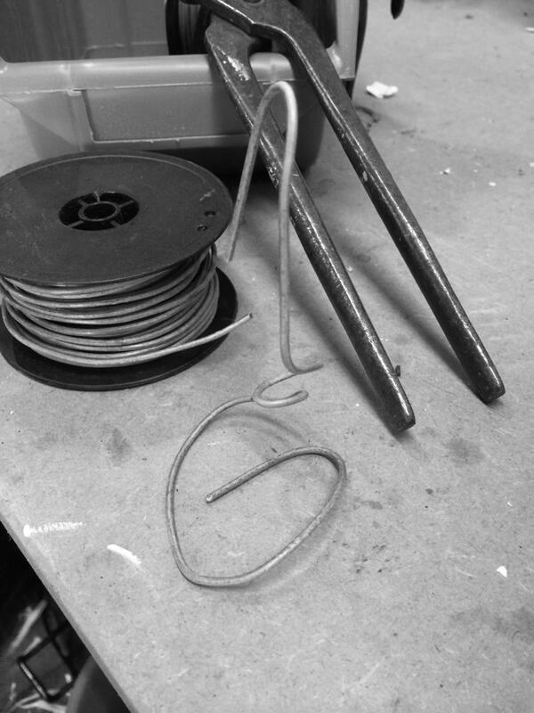 Missionen satt med ståltråd!