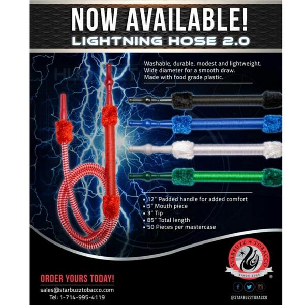 StarbuzzTobacco's tweet photo. Lighting Hose 2.0. Whats your color? #Starbuzz #TeamStarbuzz #hookah #hose #starbuzzhookah http://t.co/ewAcSV8EDj