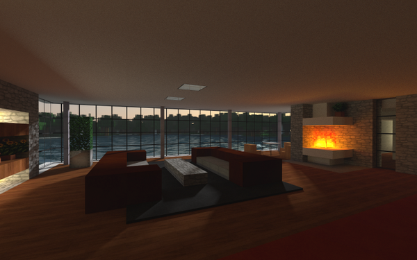 shadersmod's tweet photo. An amazing modern-looking interior. http://t.co/svggelT4yH