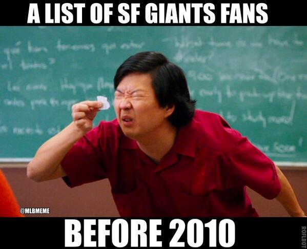 MLB Memes on X: It's true! #SFGiants .  / X