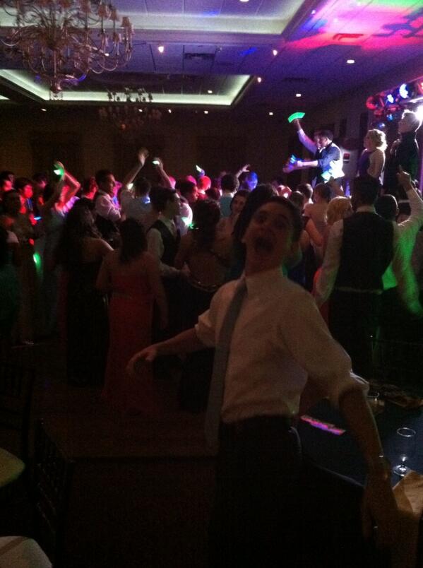 PeaseAMHS's tweet photo. Greg B. photo bombed my almost-perfect picture of the dance floor. #PACProm http://t.co/jptaPqoX0S