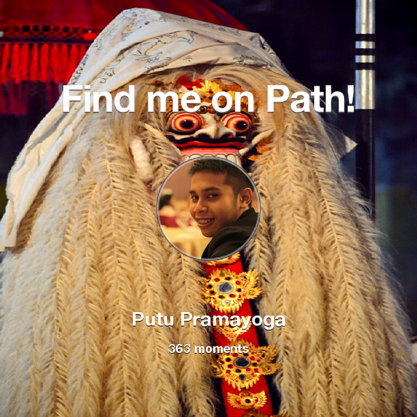 pramayogaa's tweet photo. I've shared 363 memories with my friends on #Path - see them now at http://t.co/7lqtTeUsIr! #thepersonalnetwork http://t.co/CQ4LpxBXjU