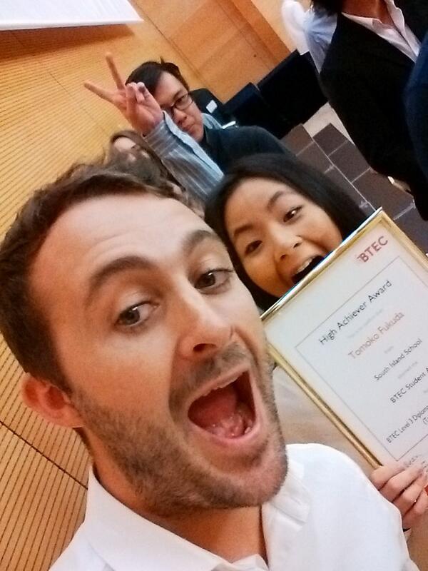 ESFEducation's tweet image. Congrats! RT @MrCornes: BTEC Outstanding Achievers Awards 2014, winners Tomoko Fukuda and Jasper Ellemann