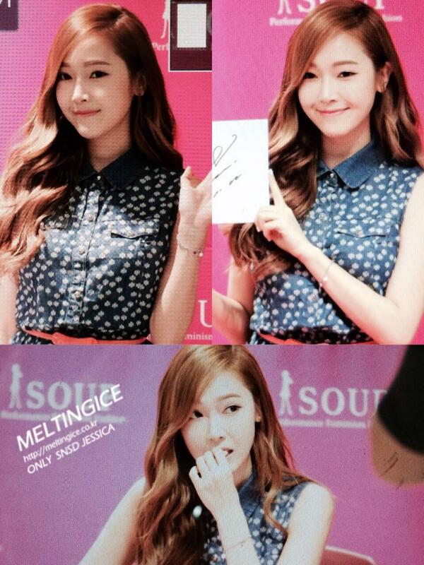 [PIC][14-06-2014]Jessica tham dự buổi fansign lần 2 cho thương hiệu "SOUP" vào trưa nay BqEN6_wCMAAKv4U