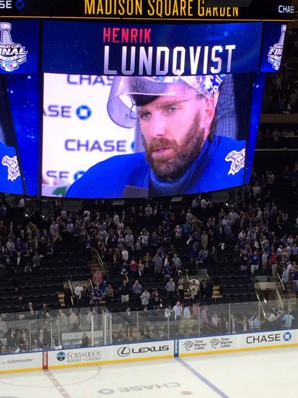 warren77nyc's tweet photo. RT if you believe there has never been an athlete who carried his team more than Henrik Lundqvist did http://t.co/08AWcXUa1i