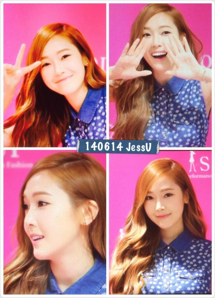 [PIC][14-06-2014]Jessica tham dự buổi fansign lần 2 cho thương hiệu "SOUP" vào trưa nay BqEPsIlCIAIefSe