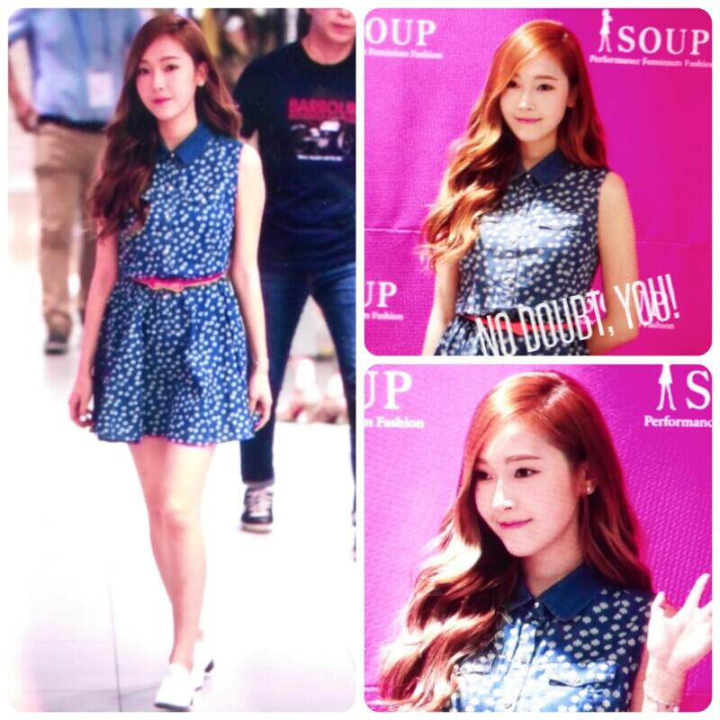 [PIC][14-06-2014]Jessica tham dự buổi fansign lần 2 cho thương hiệu "SOUP" vào trưa nay - Page 2 BqERvVyCEAA3Y8e