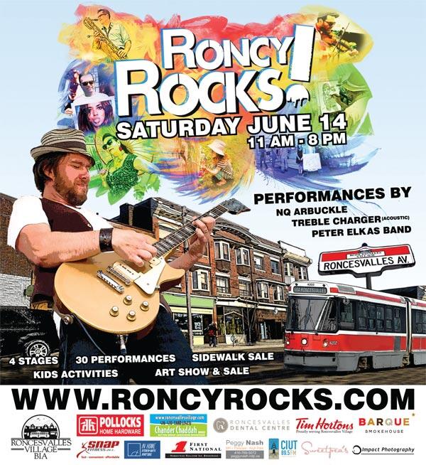 Suit up! Roncy Rocks' today from 11 AM - 8 PM and continues in to the night at Roncy venues #roncyrocks