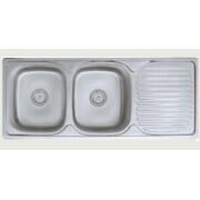 futurasinks's tweet photo. #Futura #Dura #Double #Bowl With #Drain #Board #Kitchen #Sinks 47X20. Visit: http://t.co/4zykbEKrGP http://t.co/Jsf4eR5N1p