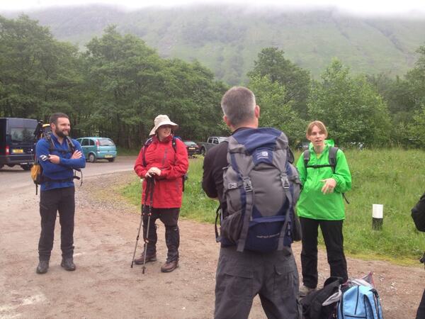 Marco_Barcella's tweet photo. .@DiscoverAd  ready for the off - a drizzly morning in Fort William! http://t.co/DDxILjLEVm