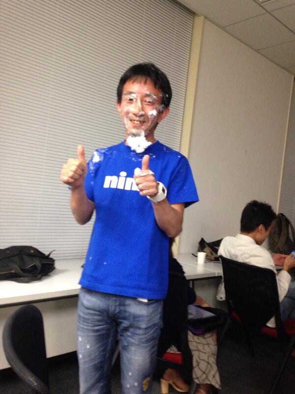Shumpei's tweet image. 泡まみれのマイクロソフト春日井さん #htmlday