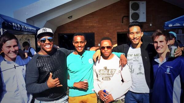 Chan Hee Lee (@nelsonchandela) on Twitter photo “<a href="/MrMbonambi2/">Mbongeni Mbonambi</a>: Class of 09' 😎 @DCoopz_137 <a href="/NelsonChandela/">Chan Hee Lee</a> <a href="/SkipzoFire/">El Fuego</a> <a href="/StAlbansZA/">St Alban's College</a> #Oldboysday ” “<a href="/MrMbonambi2/">Mbongeni Mbonambi</a>: Class of 09' 😎 @DCoopz_137 <a href="/NelsonChandela/">Chan Hee Lee</a> <a href="/SkipzoFire/">El Fuego</a> <a href="/StAlbansZA/">St Alban's College</a> #Oldboysday ”