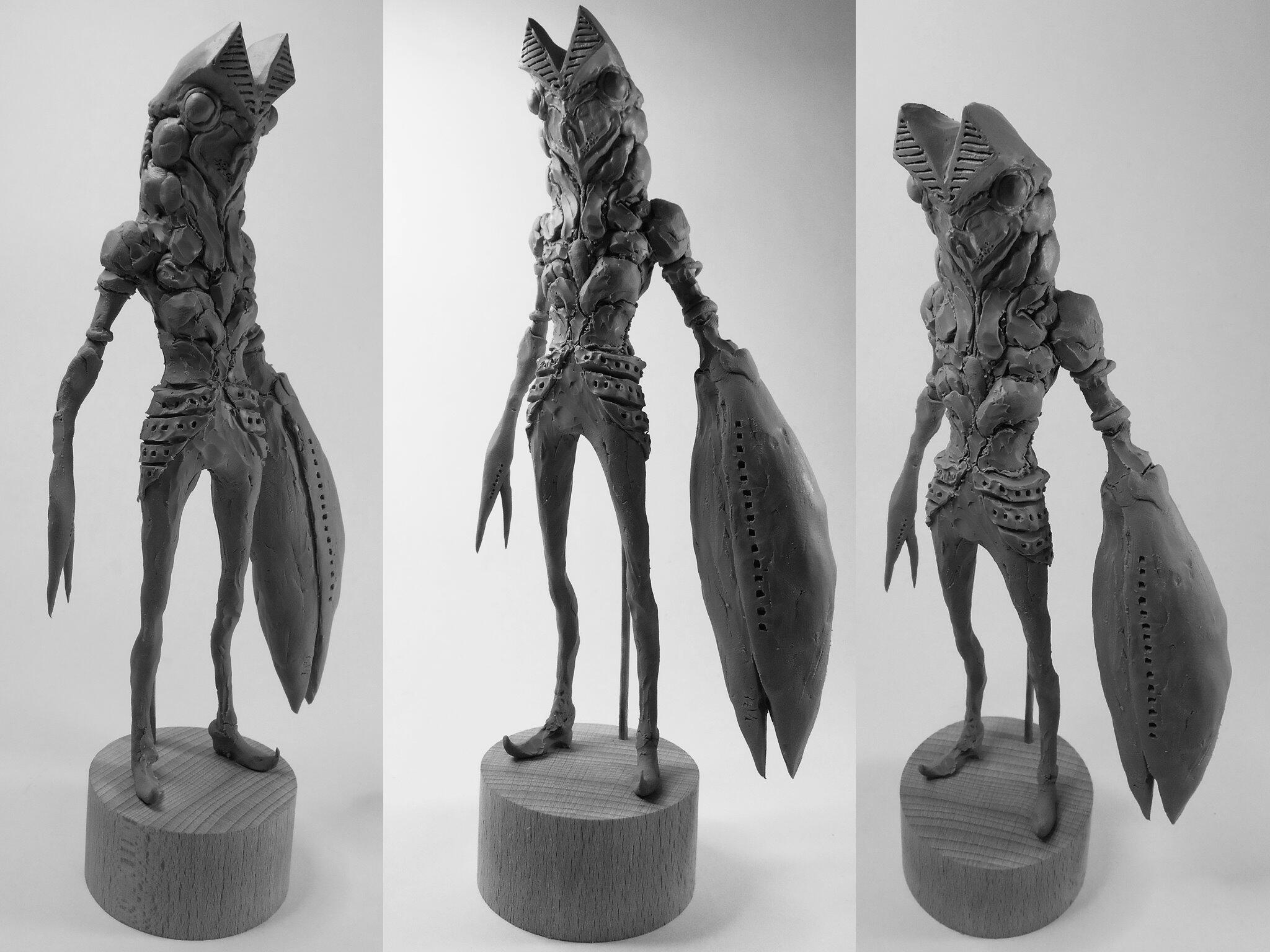 大山竜 バルタン星人を粘土で作ってみました Http T Co Ldotkxv6zq Twitter