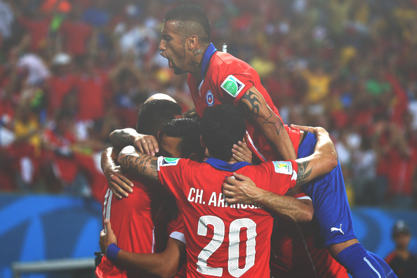 WCSnapshot's tweet photo. A win for Chile - #WorldCup2014 http://t.co/nr4oXXBvMS