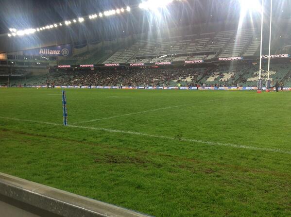 Enjoying a night <a href="/AllianzStadium/">Allianz Stadium</a> with <a href="/NRLKnights/">Newcastle Knights</a>. #nrl #goKnights