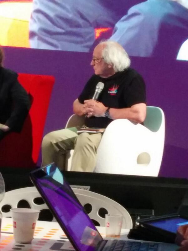 MichaelForni's tweet photo. #wisdom #sotn14 @Gigitaly "Passwords are like underwear:change frequently,don't use other's,don't share with others" http://t.co/ihVGEeq4UR