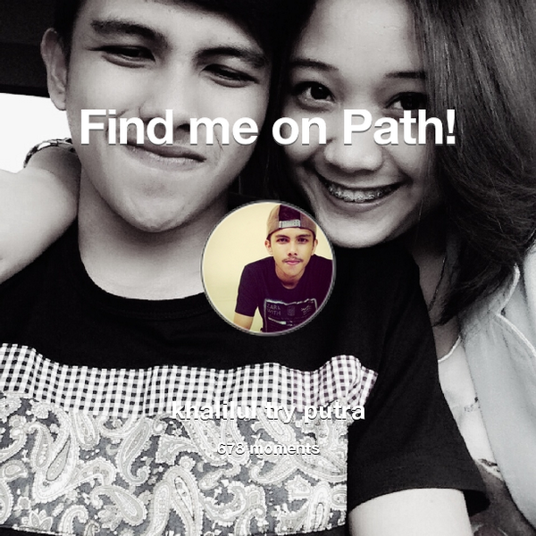 khalilultry's tweet photo. I've shared 678 memories with my friends on #Path - see them now at http://t.co/HUrkhWzJ2N! #thepersonalnetwork http://t.co/oadeA9BkrA