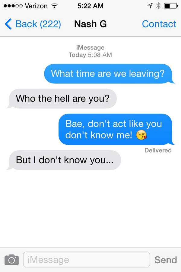 WhatBaeSays's tweet photo. When bae jokes with you! http://t.co/HrIojPJstr