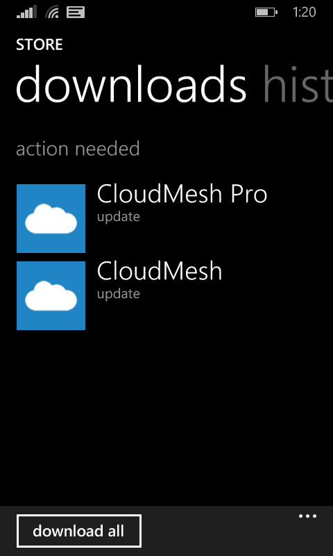 CloudMeshApp's tweet image. #CloudMesh is updated to version 1.2 with support for @Copy, 3 new languages, performance enhancements and bug fixes.