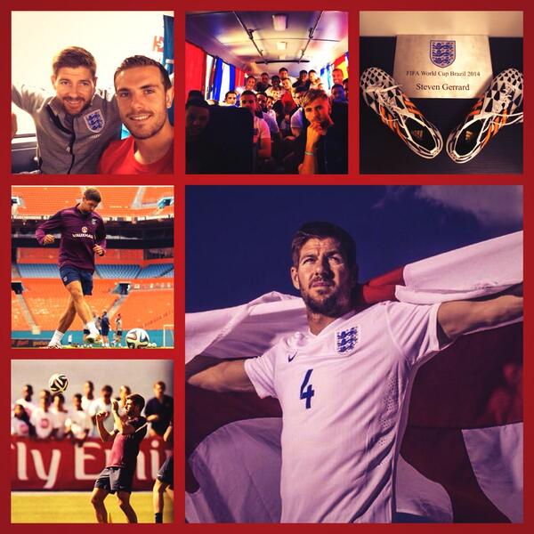 PhotosLFC's tweet photo. A selection of Stevie G's Instagram photos from #Brazil2014 

#ENG #StevenGerrard #LFC #ComeOnEngland #GroupOfDeath http://t.co/6unYHOQRvO
