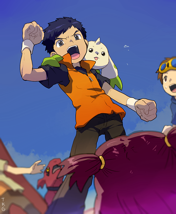 Tkg Na Twitteru 37話 ジェン初ﾏﾄｴﾎﾞ回の うるざい デジモン版深夜の真剣お絵描き60分一本勝負 Http T Co M9bzajgtoi