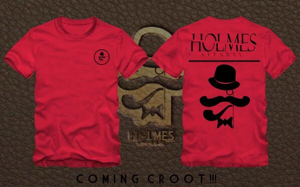 Segera launching Brand kaos HOLMES APPAREL (Y)