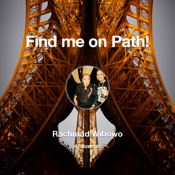 ari_bulu's tweet photo. Find me on #Path now! Go to: http://t.co/UknUXMaTR8! #thepersonalnetwork http://t.co/nJKmOfyA1l
