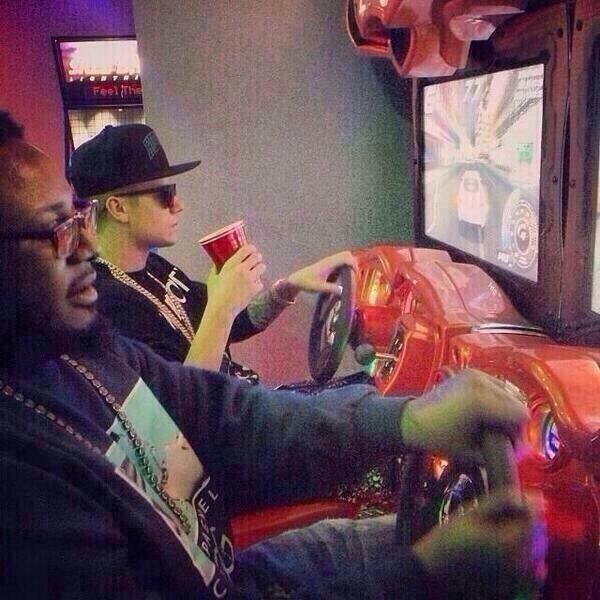 TMZ be like: "Bieber caught drinking and driving again. He should be locked up"