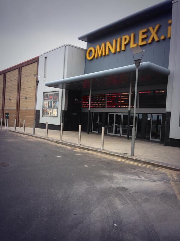 Finished job at Limerick Omniplex. Paving and bollards by GCL. #GCL