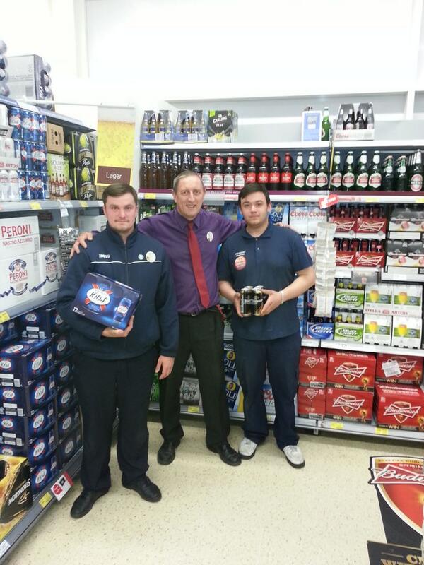Big thanx to Rory from Nights working his nights off delivering a gr8 store &amp; to sam for a gr8 frozen <a href="/Tesco3356/">#teamAbbey</a>
