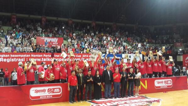 Kembali lagi sebagai juara. Thanks atas doanya. :)