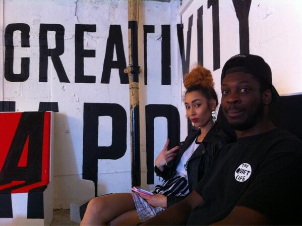 ReprezentRadio's tweet photo. Here we go!!! It's #windup with @ManLikeP21 and @CheyenneDavide live from #consprojectLDN on 107.3fm http://t.co/cYxKi8WXkU
